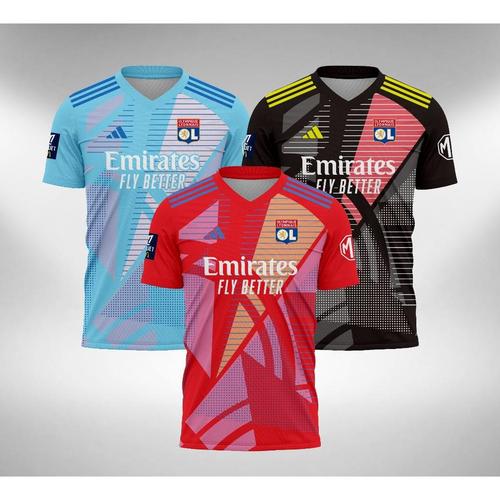 Jual Jersey Lyon GK Kiper 2024 2025 HITAM, M Kota Bekasi