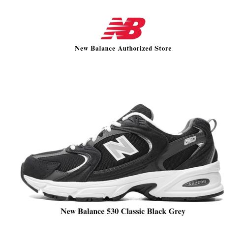 Jual Sepatu NB New Balance 530 Classic Black Grey Black Grey, 39