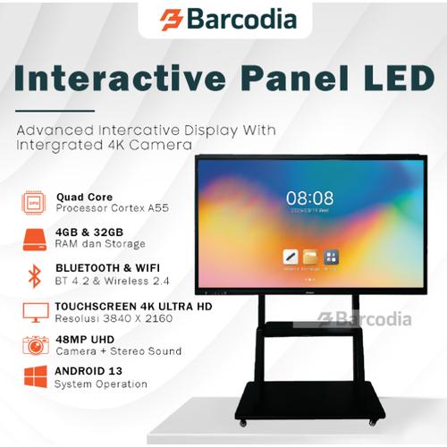 Promo Iware Interactive Flat Panel Display IFP Smart Board Screen 4K ...