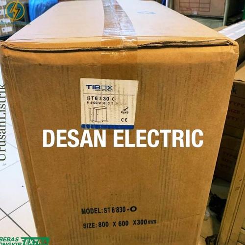 Jual Tibox Sheet Steel Box Panel Besi Size 800x600x300 mm Type T-8060/ ...
