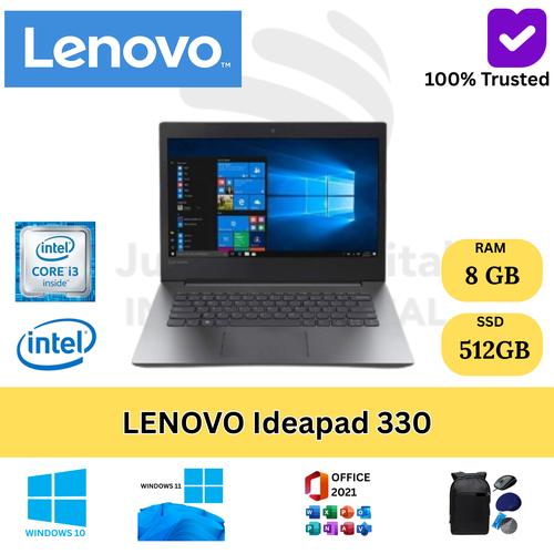 Lenovo ideapad 330 Intel Core i3 Ram 8gb/512gb SSD 14