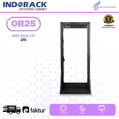 Jual Indorack Open Rack 25U Rack Server 19