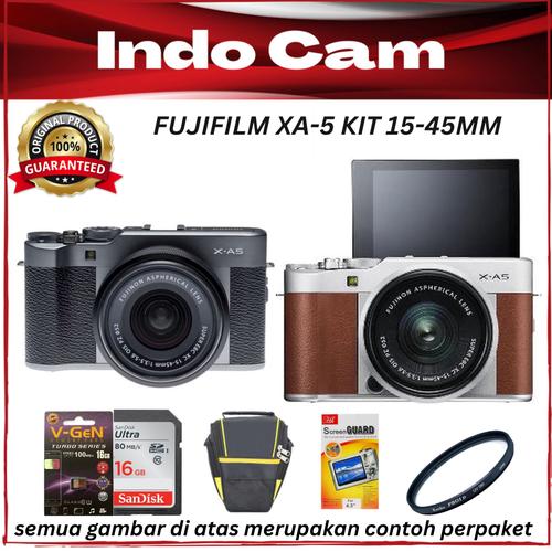 Jual Fujifilm XA5 Kit 15-45mm kamera fujifilm XA5 lens 15-45mm