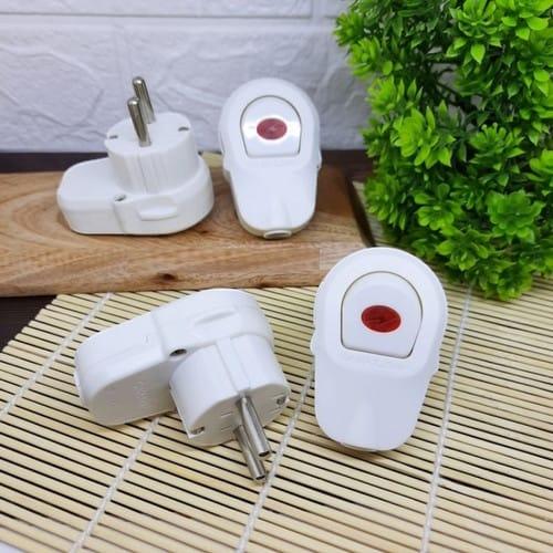 Jual Steker Saklar on/off + Lampu indikator colokan on off stop kontak ...