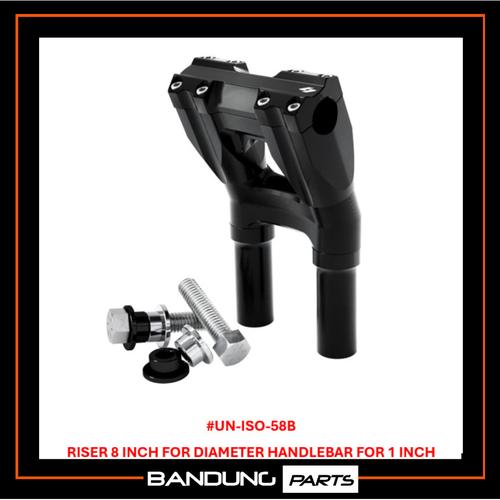 Jual KRAUS RISER PULLBACK 8 INCH FOR DIAMETER HANDLEBAR FOR 1 INCH #UN ...