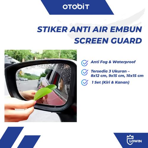 Jual Stiker Anti Air Embun Screen Guard Kaca Spion Mobil ukuran 9 x15 ...