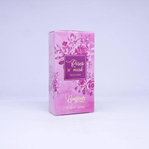 Jual Parfum Bonjour Roses N Musk Woman 100 ML Kota Administrasi