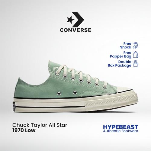 Promo SEPATU CONVERSE CHUCK TAYLOR 70S LOW GREEN MINT EGRET 100