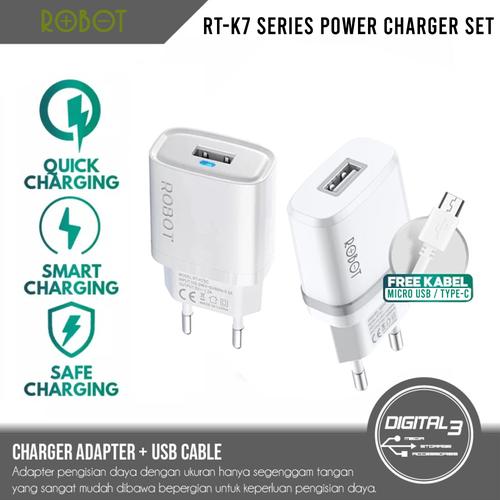 Robot Rt K7 Jual Robot RT-K7 / RT-K7S / RT-K7SC Quick Charge 5V / 1A Charger Plus ...