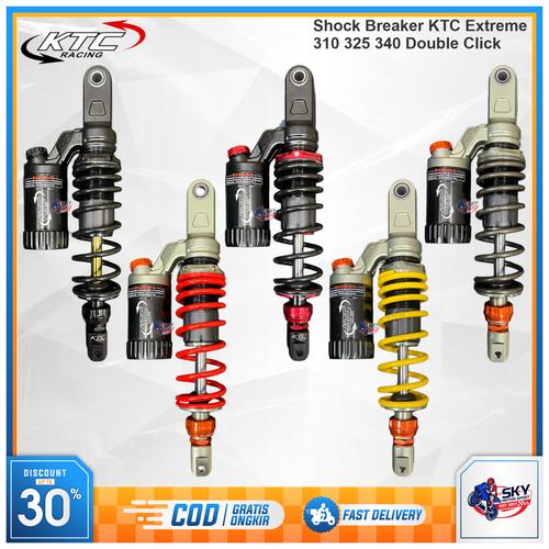 Jual Shock Breaker KTC Extreme 300 325 340 Double Click Vario Mio Beat ...