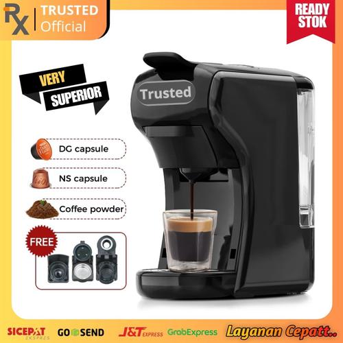 Jual 3-in-1 Espresso Coffee Maker for Capsule/Ground Coffee