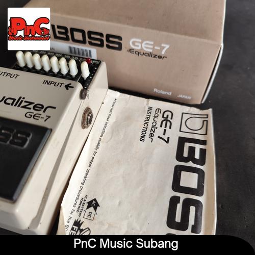 BOSS GE-7 Graphic Equalizer 日本製 PSA MOD Boss GE-7 Modified True
