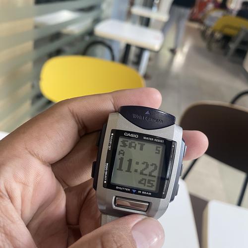 jam casio wqv wrist camera di Kiosmokit Tokopedia