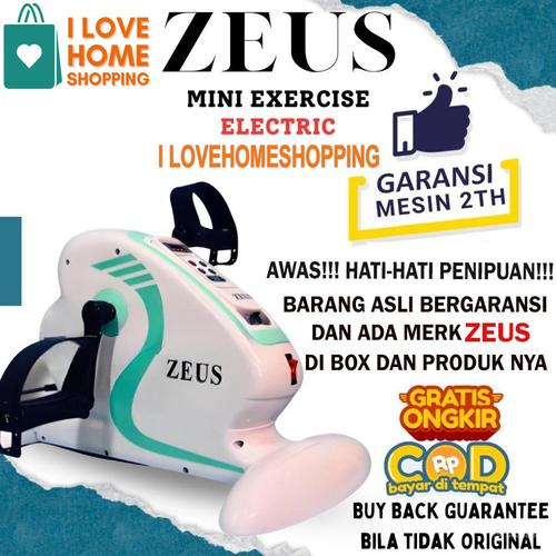 Zeus Electric Bike Promo ZEUS Mini Exercise Bike Elektric Sepeda