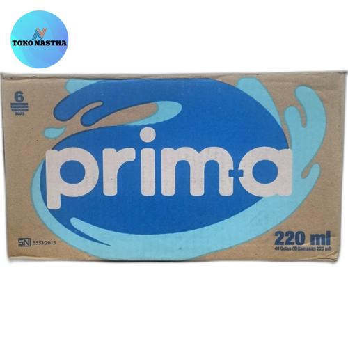 Prima 220 Jual PRIMA AIR MINERAL GELAS 220 ML 1 KARTON 48 GELAS - Kota Depok ...