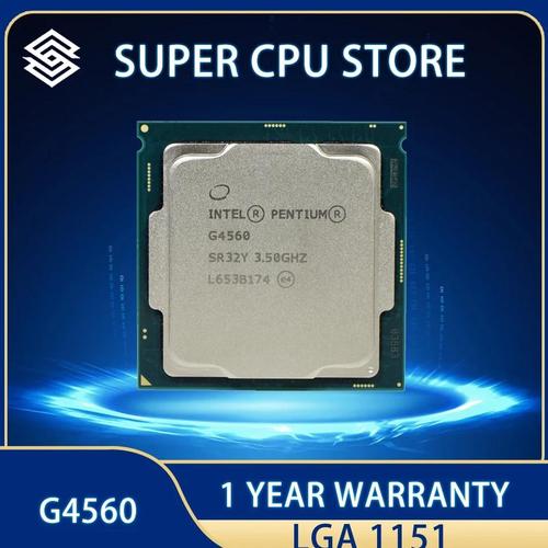 Jual Intel Pentium G4560 Processor 3MB Cache CPU Dual Core