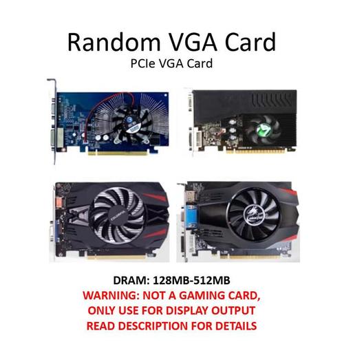 Jual Random VGA GPU Second Low-End Bekas VGA HDMI PCIe Graphics