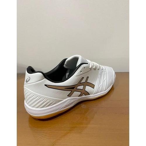 Jual BEST PRODUK SEPATU FUTSAL ASICS DESTAQUE FF WHITE GOLD IN