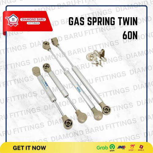 Jual Gas Spring/ Engsel Hidrolik Pegas/ Penutup Otomatis - 100N SM ...