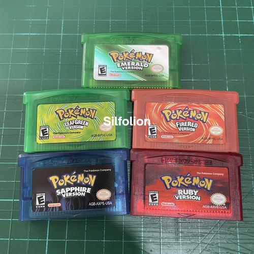 Ruby And Sapphire Pokemon Ruby Version Gameboy Advance Gameboy