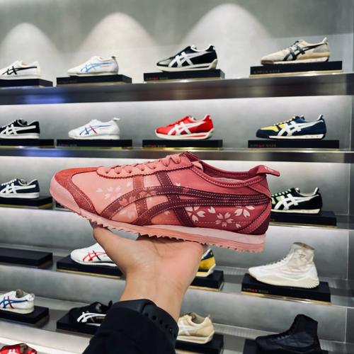 Jual Onitsuka Tiger Mexico 66 NM Sneakers Ginger Peach Dark Cherry