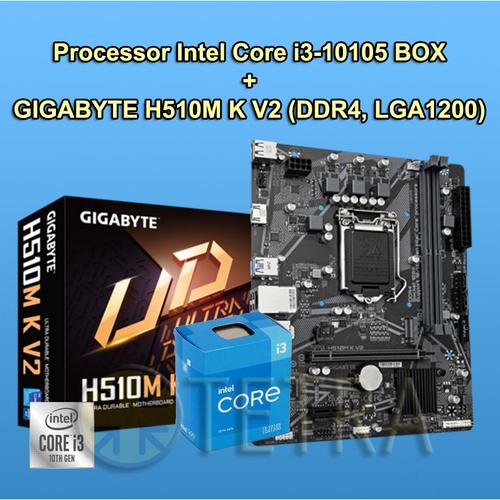 Kit Upgrade Intel Core I3 10105, Placa Mãe ASRock H510M, Memória