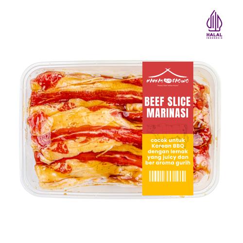 MARINASI Beef Slice Daging Sapi Marinasi Frozen HALAL BBQ di Markasdaging  Tokopedia