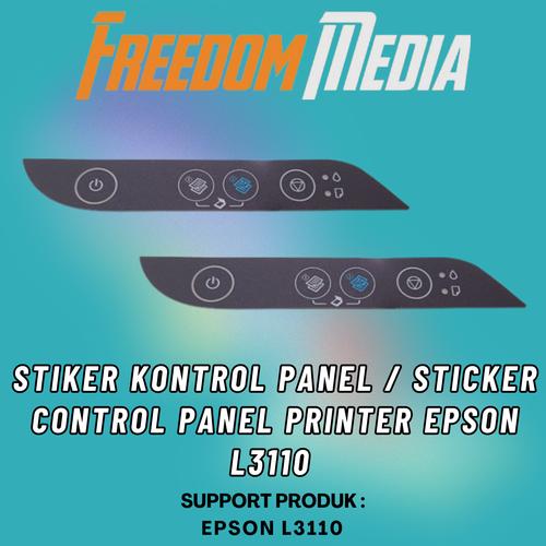Jual STIKER KONTROL PANEL / STICKER CONTROL PANEL PRINTER EPSON L3110 ...
