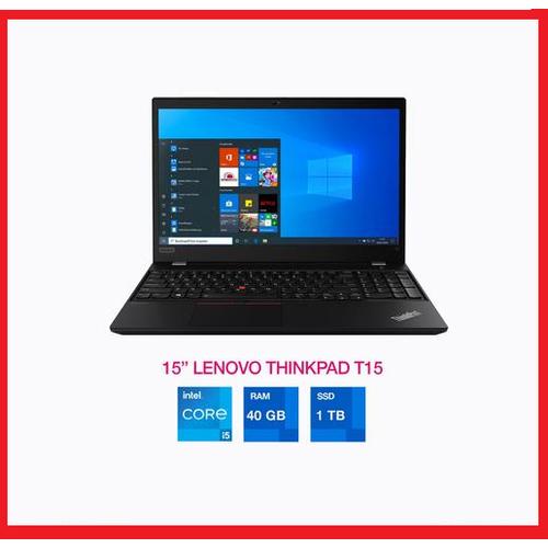 Jual LAPTOP BADAK !! LENOVO THINKPAD T15 Core i5 10th 32gb/1tb ssd - Main Image