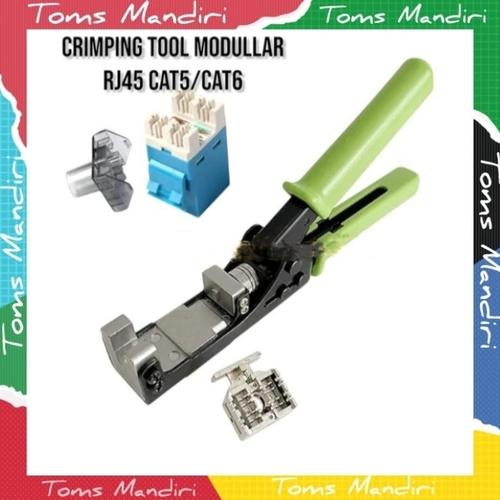 Jual Crimping Tool Modullar Rj45 Cat5e Cat6 Type Commscope - Jakarta ...