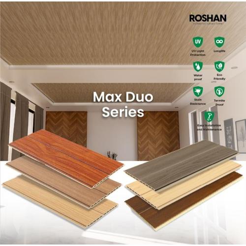 Panel Wpc Rohsan Jual ROSHAN WPC WALLPANEL MAX DUO SERIES 17,2 x 290 CM DEKORASI DINDING ...