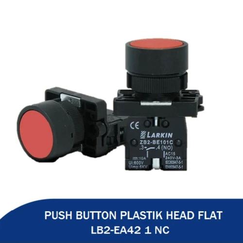 Jual Push Button Larkin 22mm LB2-EA31P Hijau / LB2-EA51P / Merah LB2 ...