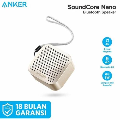 ANKER Soundcore Nano A3104HA3 Speaker Bluetooth ORIGINAL Garansi Resmi di  Cv Guntur1 Tokopedia
