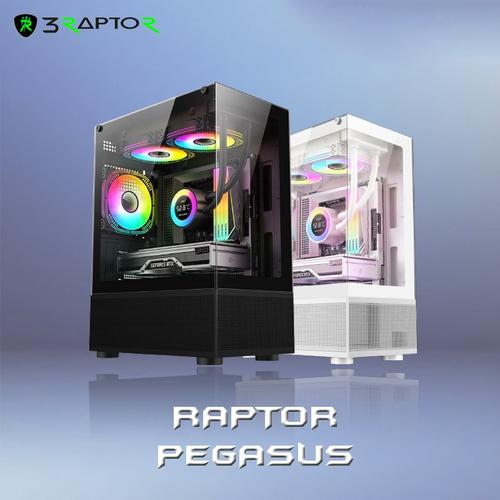 Atx Raptor Gpu Promo Casing Gaming/PC/Office RAPTOR Pegasus ATX/M-ATX/ITX + Port USB 3 ...