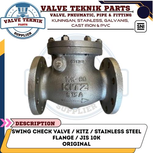 Jual SWING CHECK VALVE KITZ STAINLESS 8