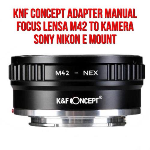 thumbnail image 2 of K&F Concept Lens Adapter - Leica M39 Mount Lens To Sony NEX E-Mount Camera (NEX-5N, A7R) 2 of 4