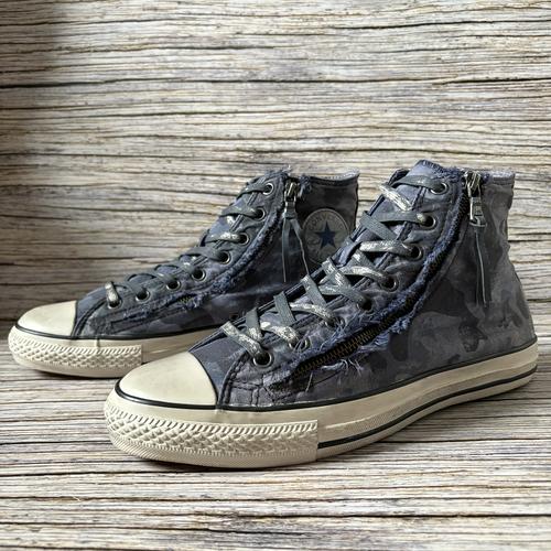 Converse x John Varvatos Double Zip Blue Camo di Chuck Addicted Tokopedia