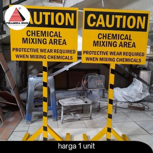 Standing Rambu Jual grosir rambu limbah b3 standing tanda papan - Kota Surabaya ...