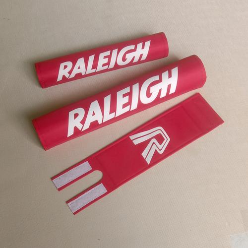 Jual pad set Raleigh merah putih cover sepeda bmx Raleigh osbmx