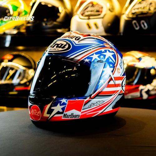 Arai Rx7 Rr5 Nicky Arai Helmet Casco Nicky Hayden Laguna Seca Camo