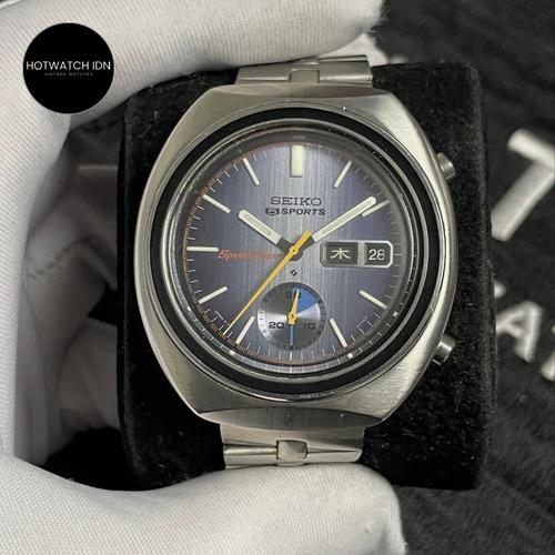 seiko 6139-8002 chronograph vintage rare purple dial di Hot Watch Idn  Tokopedia