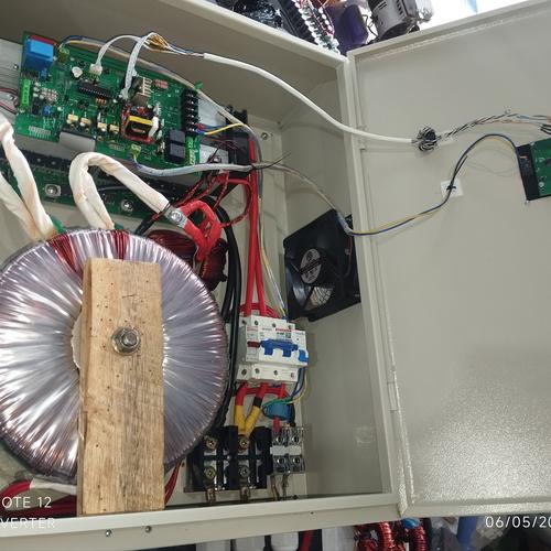 Jual Inverter Rakitan 15kva Full Set Wall Mount PLTS Pure Sine Wave ...