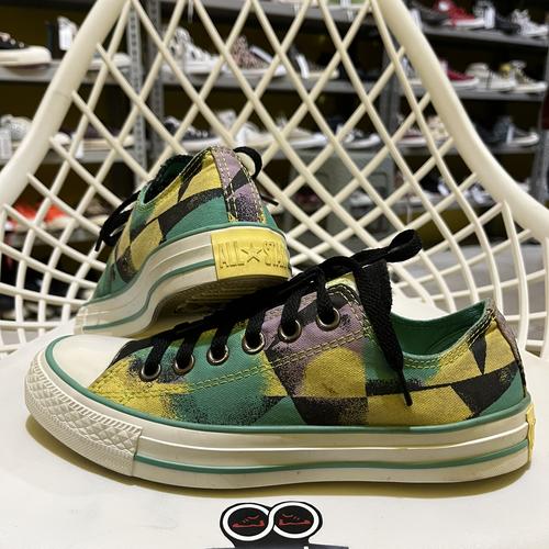CONVERSE CT LOW MULTICOLOUR GREEN/YELLOW/PURPLE Size EUR di  Ralawinsstuffapparel Tokopedia