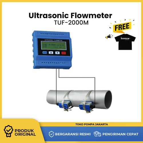 Jual Ultrasonic Liquid flowmeter TUF-2000M TS-2 DN15-100mm Digital Flow ...
