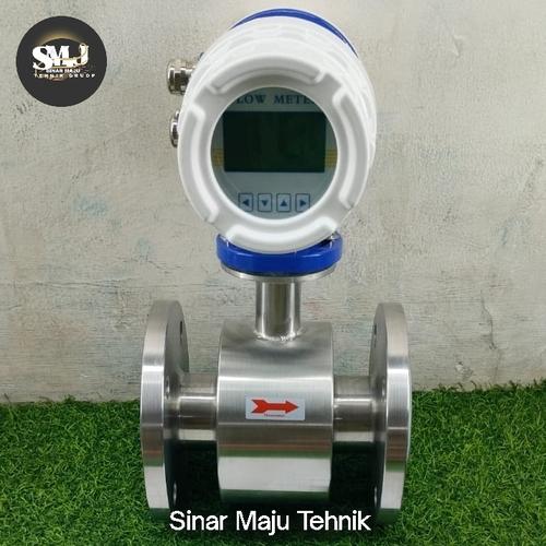 Jual Flow Meter Electromagnetic DN50 2" Inch Flowmeter Digital ...