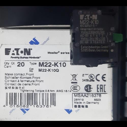 Jual EATON Moeller M22-K10 216376 - Jakarta Barat - Kevin Electrical ...