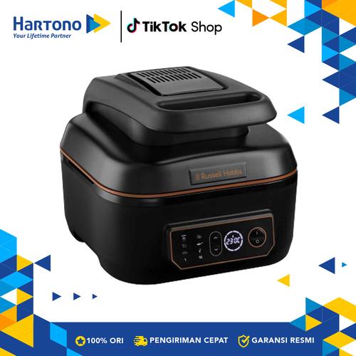Gambar Russell Hobbs Satisfry Airfryer & Grill Multicooker RHMCAF40-ID dari MyHartono undefined Tokopedia