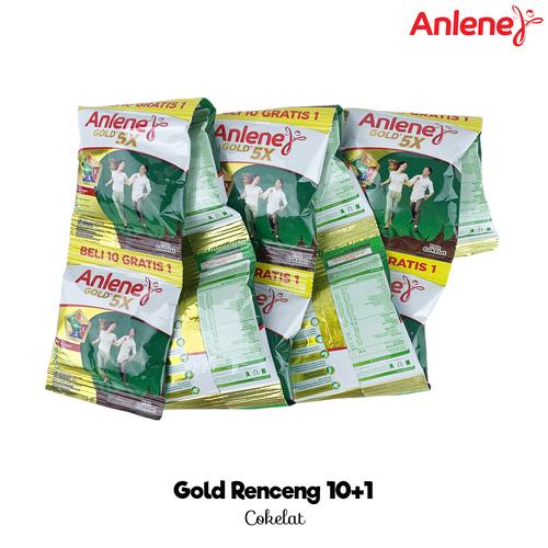 Promo Anlene Gold 5X Kemasan Renceng isi 10 Sachet / Anlene Gold 5X ...
