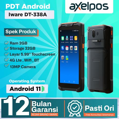 Promo PDT Android Handheld 2D Barcode Scanner - Iware Z DT338 / ZDT-338 ...