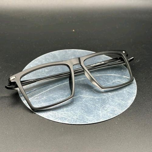 Gambar PD1810 kacamata oversize kotak besar lentur ringan paket lensa Anti radiasi blueray photocromic bluecromic Eyewear Glasses Frame Hitam Antiradiasi - Frame only dari kacamata-anes undefined Tokopedia